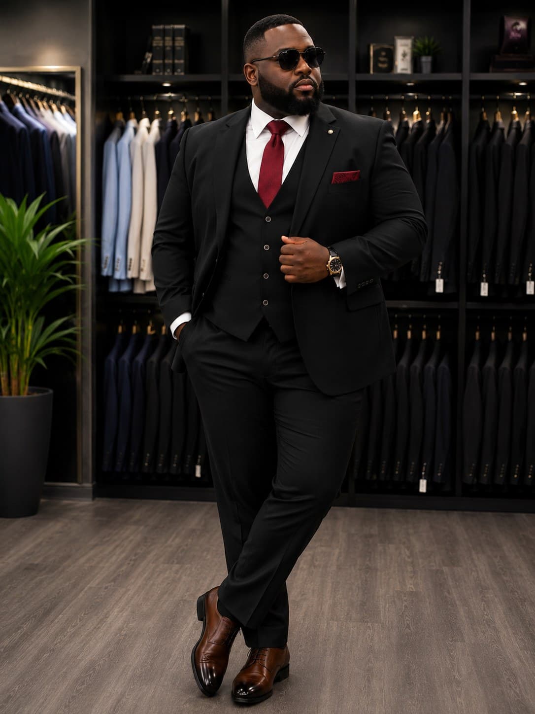 Big Size 3 Piece Suit