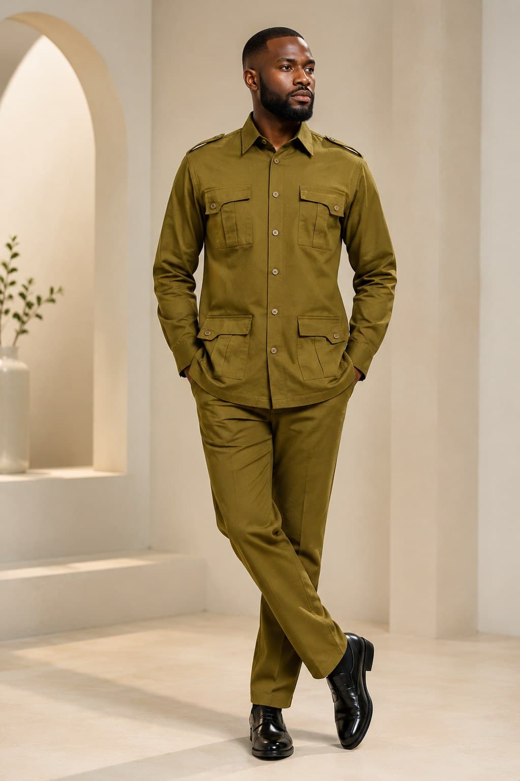 Olive Green Safari